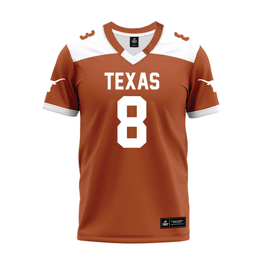 Texas - NCAA Football : Cameron Coleman - Premium Football Jersey-0