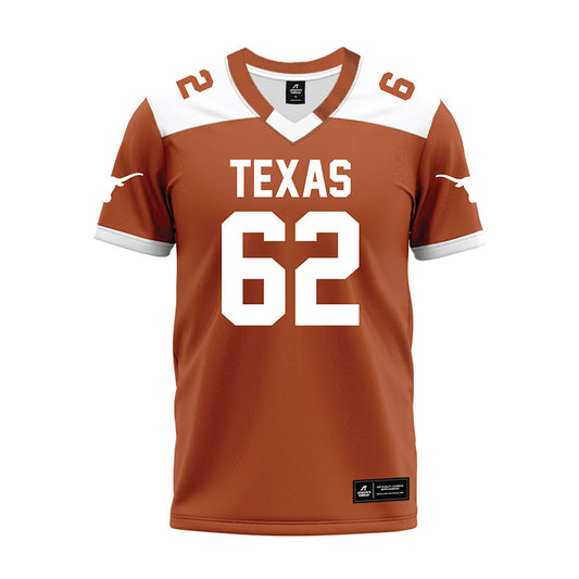 Texas - NCAA Football : Connor Robertson - Premium Football Jersey-0