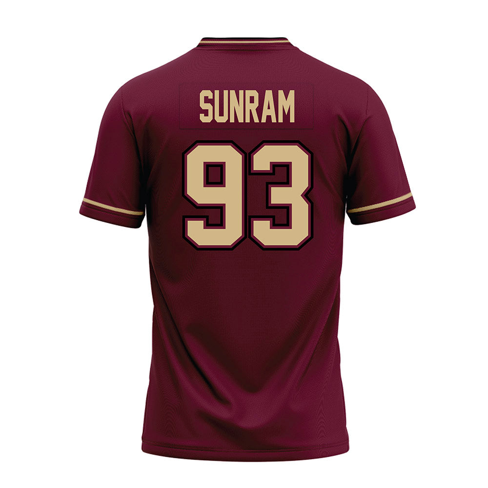Minnesota - NCAA Football : Riley Sunram - Premium Football Jersey-1