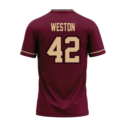 Minnesota - NCAA Football : Tom Weston - Premium Football Jersey-1
