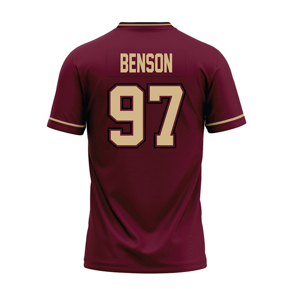 Minnesota - NCAA Football : Jeremiah Benson - Premium Football Jersey-1