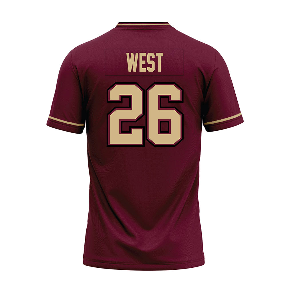 Minnesota - NCAA Football : Elisha West - Premium Football Jersey-1