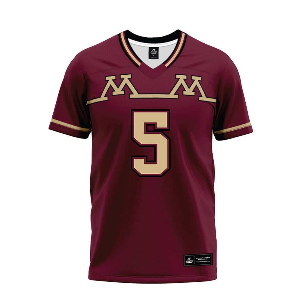 Minnesota - NCAA Football : Aydan West - Premium Football Jersey-0