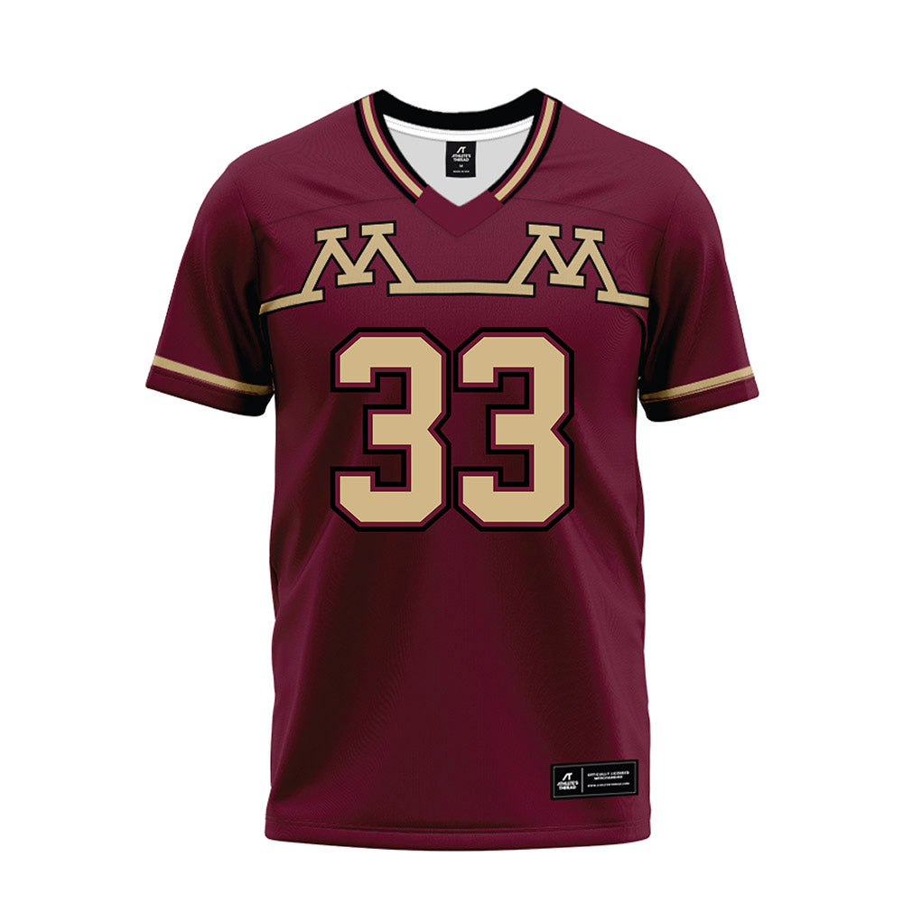 Minnesota - NCAA Football : Rhett Hlavacka - Premium Football Jersey-0