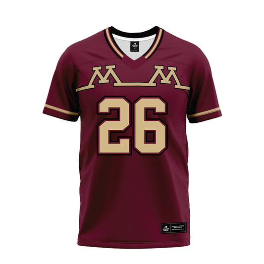 Minnesota - NCAA Football : Elisha West - Premium Football Jersey-0
