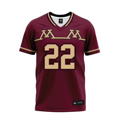 Minnesota - NCAA Football : Mekhai Smith - Premium Football Jersey-0