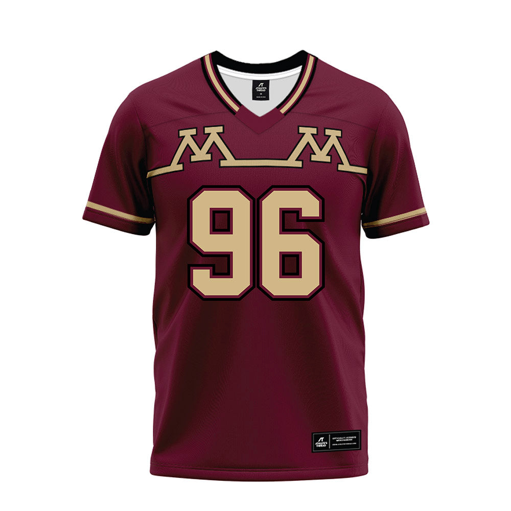Minnesota - NCAA Football : Abu Tarawallie - Premium Football Jersey-0