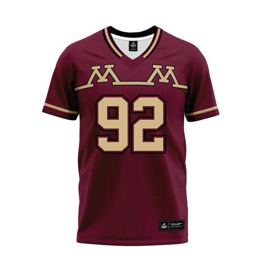 Minnesota - NCAA Football : Beckham Sunderland - Premium Football Jersey-0