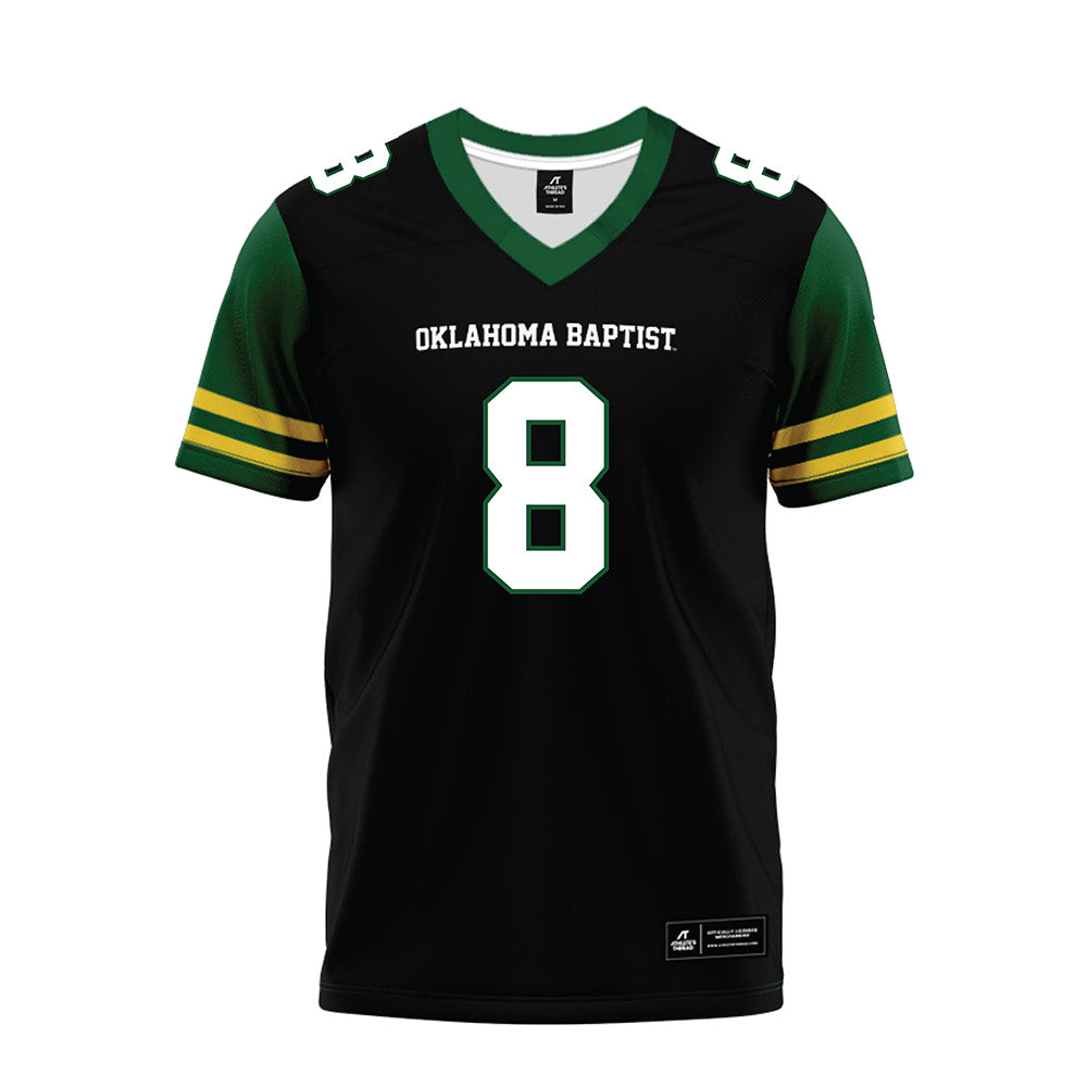 OKBU - NCAA Football : Jeremiah Morris - Premium Football Jersey-0