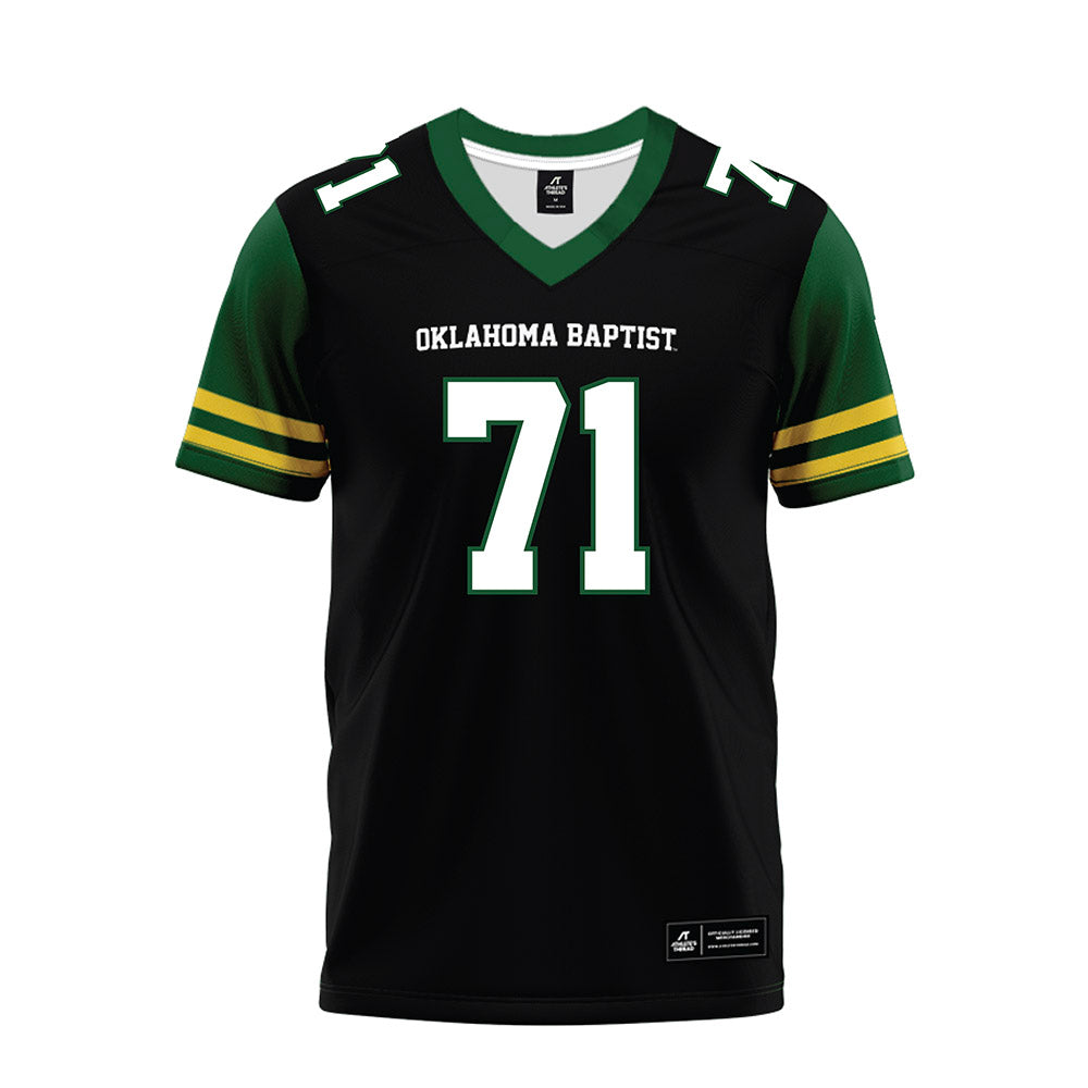 OKBU - NCAA Football : Owen Akin - Premium Football Jersey-0