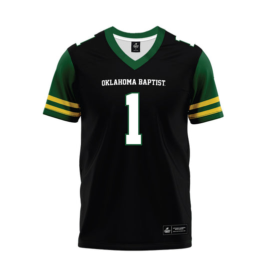 OKBU - NCAA Football : Charles Whitebear - Premium Football Jersey-0