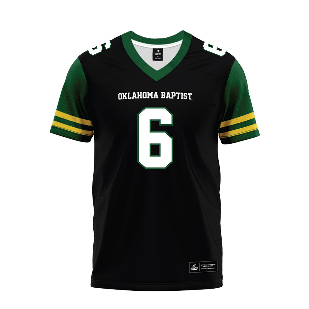 OKBU - NCAA Football : Tobias Braddy - Premium Football Jersey-0