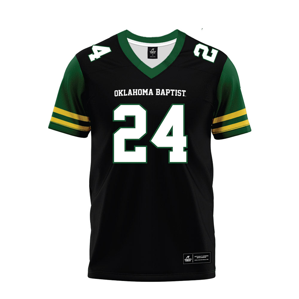 OKBU - NCAA Football : EJ Moore - Premium Football Jersey-0