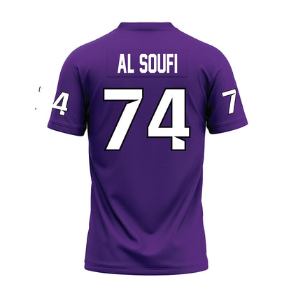 Tarleton State - NCAA Football : Kariem Al Soufi - Purple Premium Football Jersey