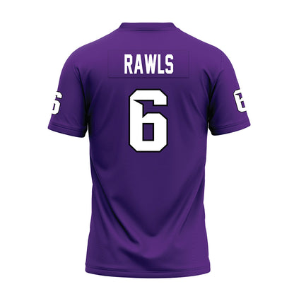 Tarleton State - NCAA Football : Ty Rawls - Purple Premium Football Jersey