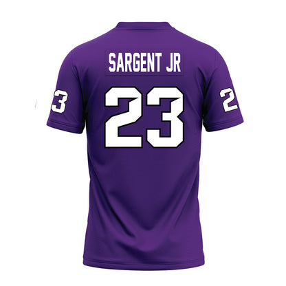 Tarleton State - NCAA Football : Adrian Sargent Jr - Purple Premium Football Jersey