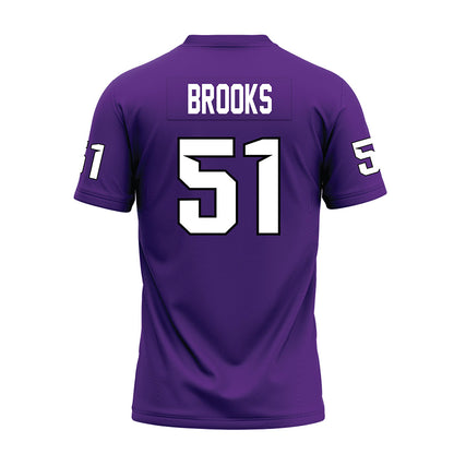 Tarleton State - NCAA Football : Dillon Brooks - Purple Premium Football Jersey