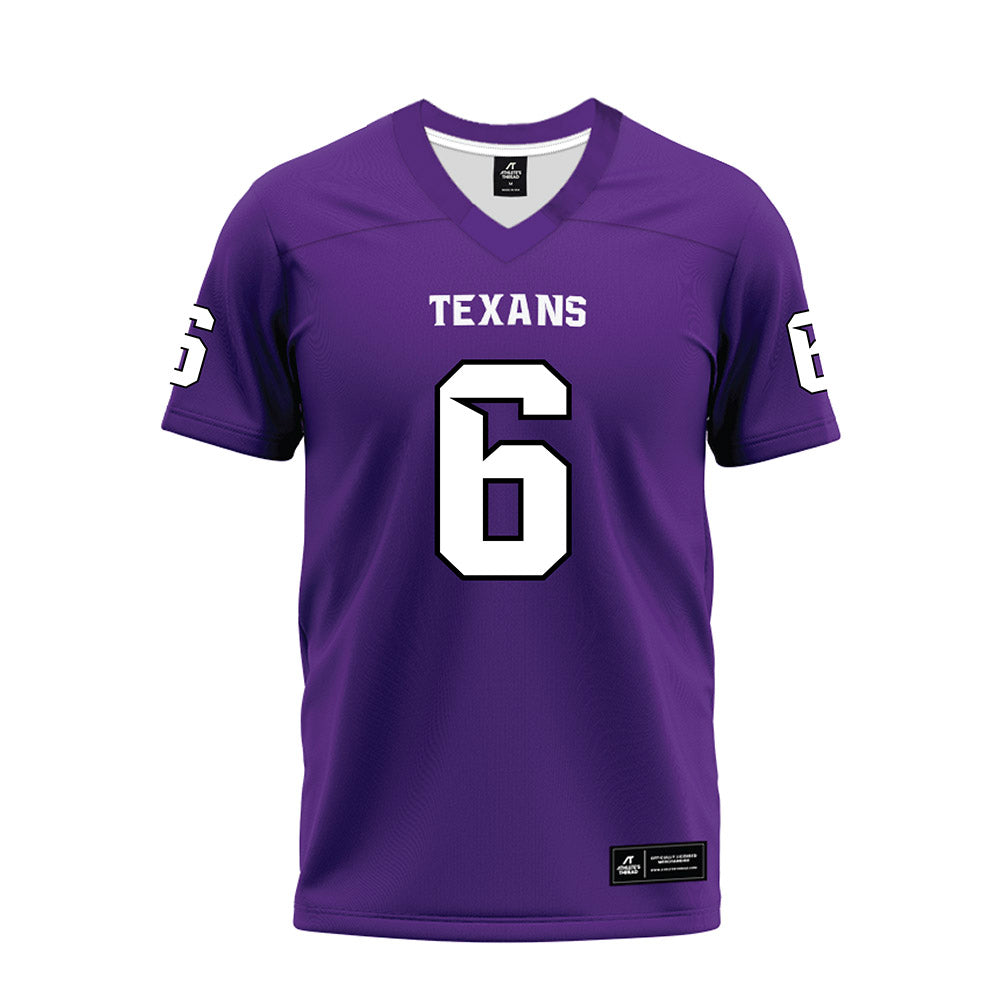 Tarleton State - NCAA Football : Ty Rawls - Purple Premium Football Jersey