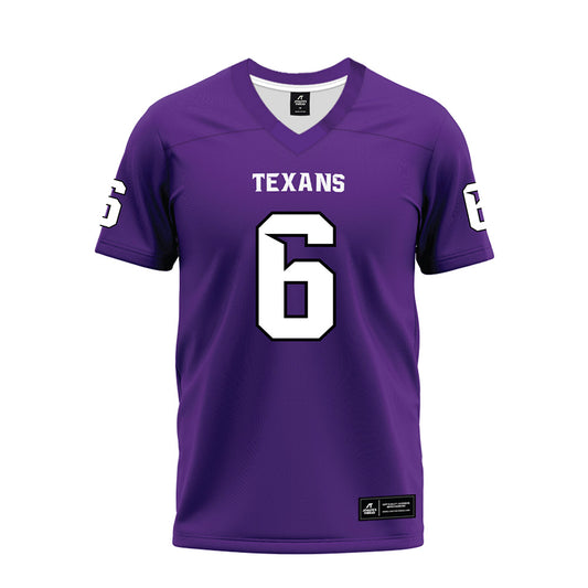 Tarleton State - NCAA Football : Ty Rawls - Purple Premium Football Jersey