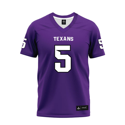 Tarleton State - NCAA Football : Keylan Johnson - Purple Premium Football Jersey