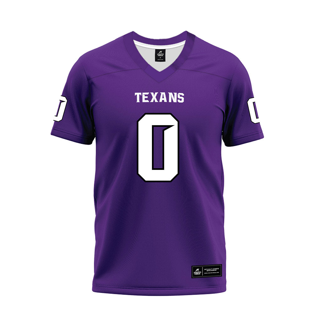 Tarleton State - NCAA Football : Kaunaoa Kamakawiwoole - Purple Premium Football Jersey-0