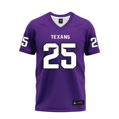 Tarleton State - NCAA Football : Steve Albert - Purple Premium Football Jersey