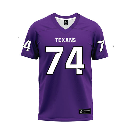 Tarleton State - NCAA Football : Kariem Al Soufi - Purple Premium Football Jersey