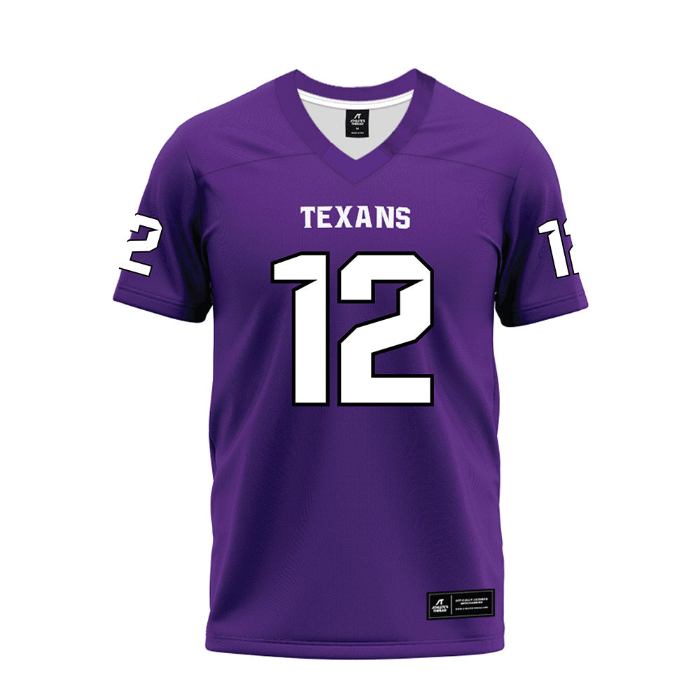 Tarleton State - NCAA Football : Devin Sterling - Purple Premium Football Jersey
