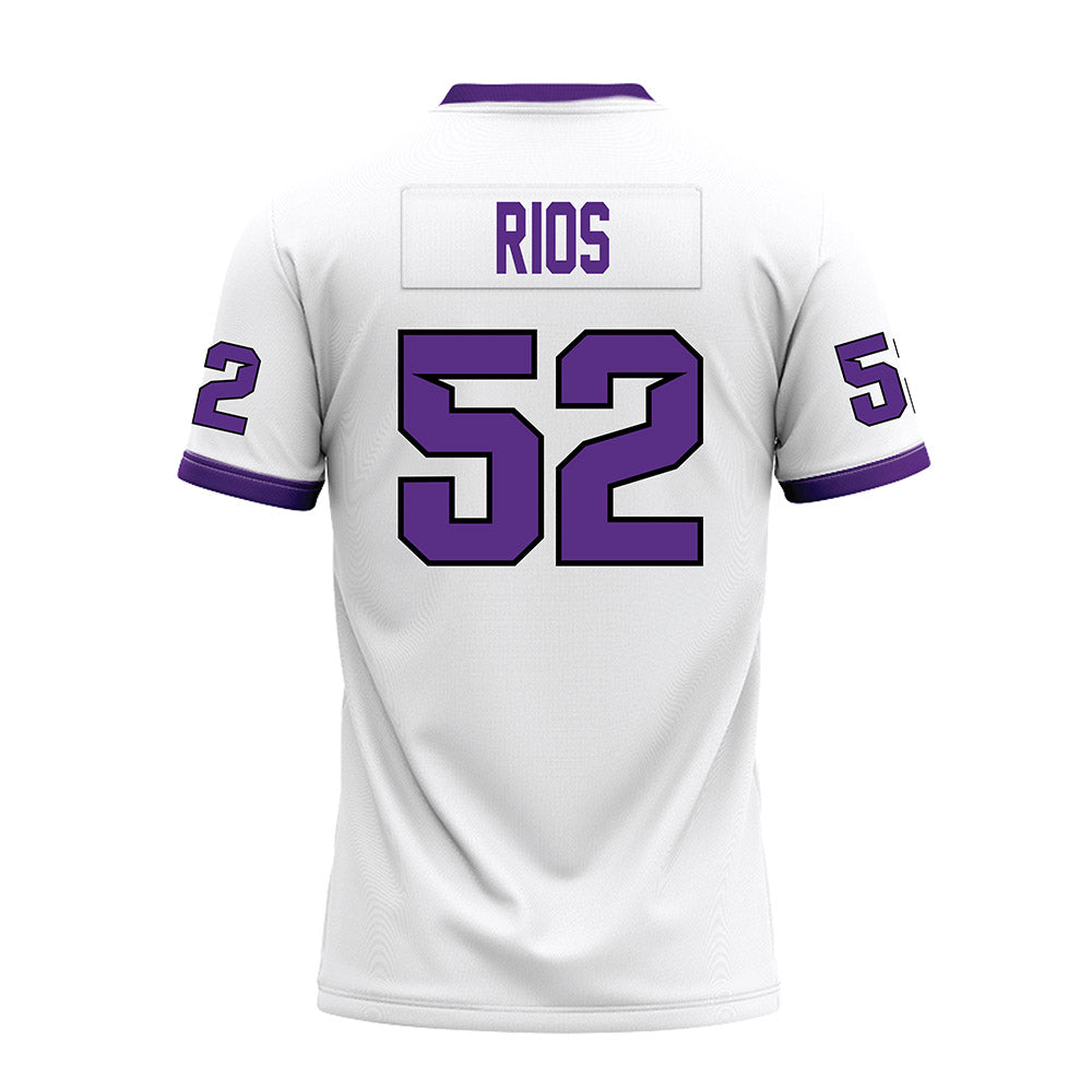 Tarleton State - NCAA Football : Robert Rios - White Premium Football Jersey