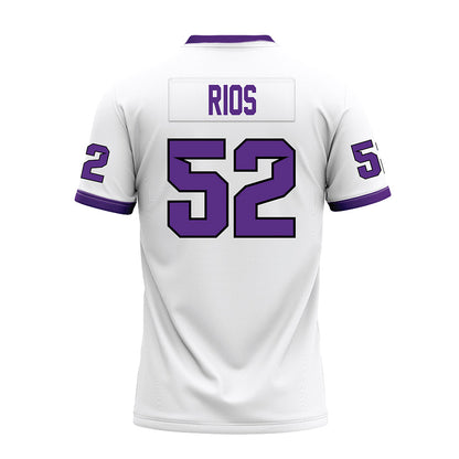 Tarleton State - NCAA Football : Robert Rios - White Premium Football Jersey