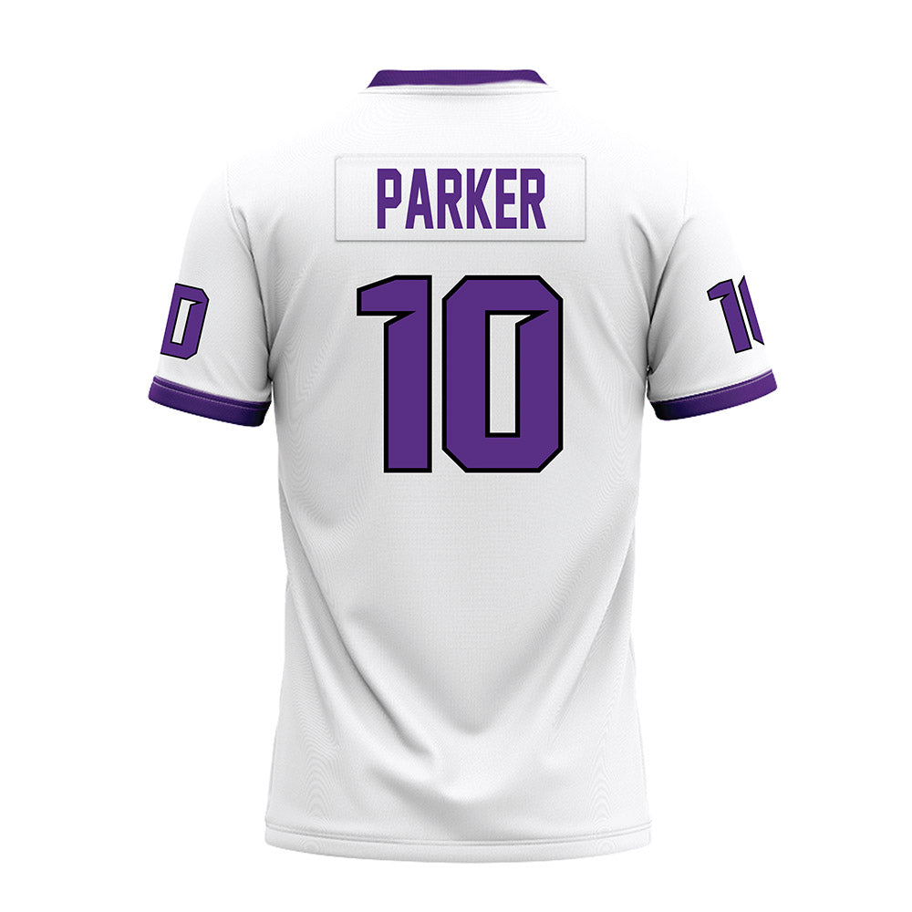 Tarleton State - NCAA Football : Bryce Parker - White Premium Football Jersey-1