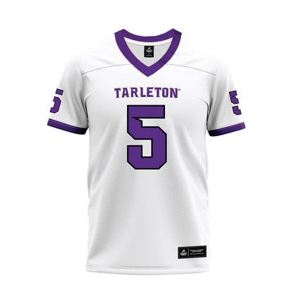 Tarleton State - NCAA Football : Keylan Johnson - White Premium Football Jersey