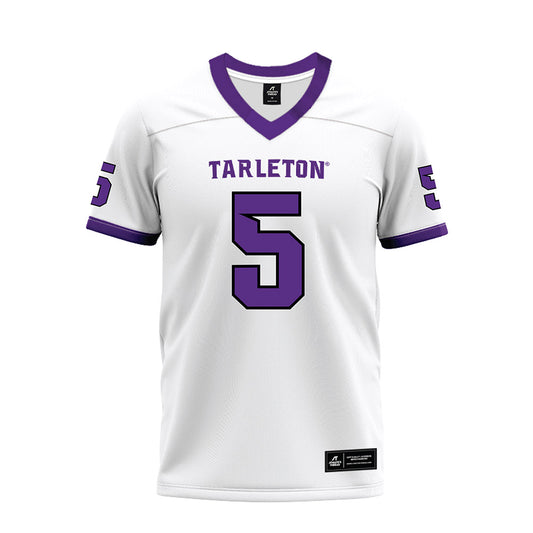 Tarleton State - NCAA Football : Keylan Johnson - White Premium Football Jersey