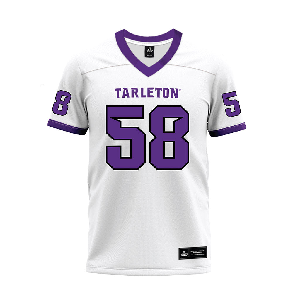 Tarleton State - NCAA Football : Artis Hall Jr - White Premium Football Jersey