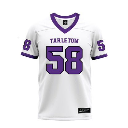 Tarleton State - NCAA Football : Artis Hall Jr - White Premium Football Jersey