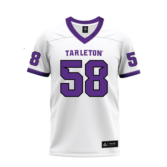 Tarleton State - NCAA Football : Artis Hall Jr - White Premium Football Jersey