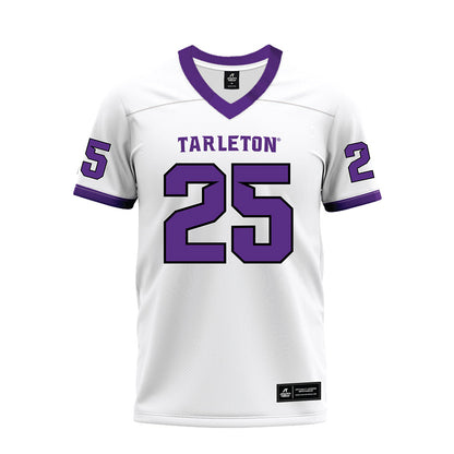 Tarleton State - NCAA Football : Steve Albert - White Premium Football Jersey