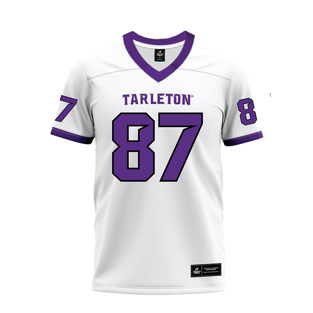 Tarleton State - NCAA Football : Rodrick Weaver Jr - White Premium Football Jersey