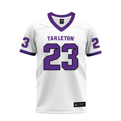 Tarleton State - NCAA Football : Adrian Sargent Jr - White Premium Football Jersey