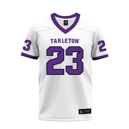 Tarleton State - NCAA Football : Adrian Sargent Jr - White Premium Football Jersey