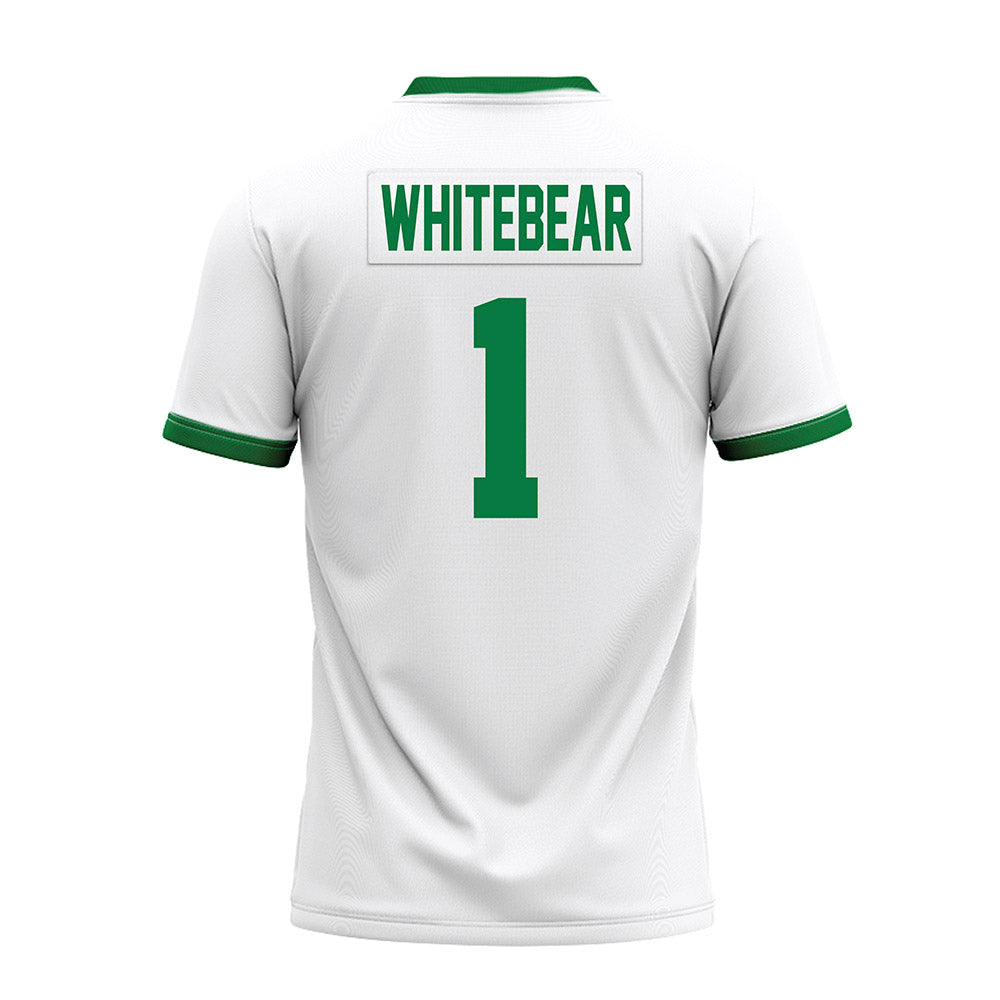 OKBU - NCAA Football : Charles Whitebear - Premium Football Jersey-1