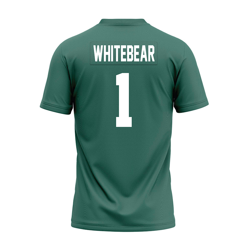 OKBU - NCAA Football : Charles Whitebear - Premium Football Jersey-1