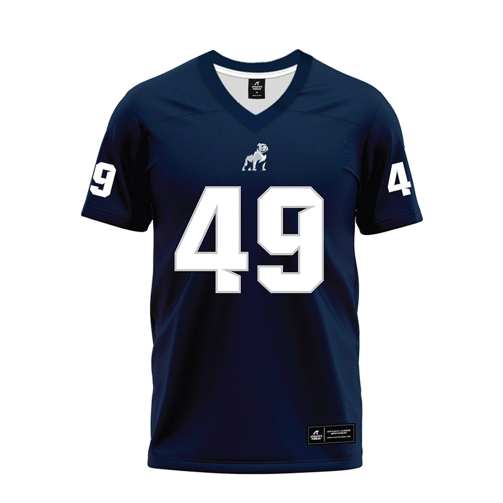 Samford - NCAA Football : Grayson Ford - Navy Premium Football Jersey-0