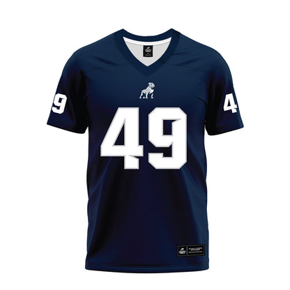Samford - NCAA Football : Grayson Ford - Navy Premium Football Jersey-0