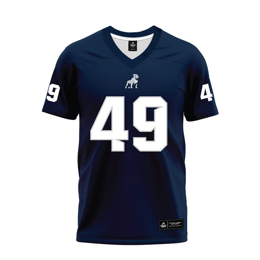 Samford - NCAA Football : Grayson Ford - Navy Premium Football Jersey-0