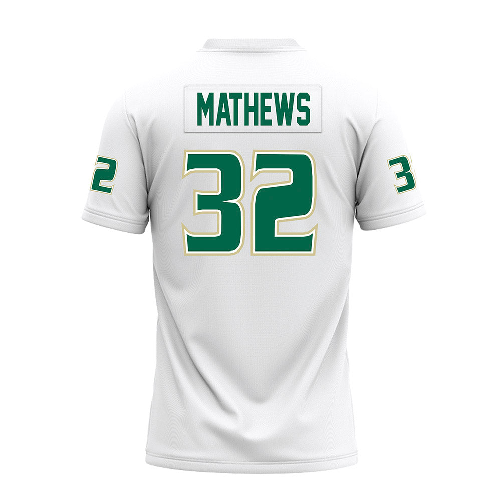 USF - NCAA Football : Connor Mathews - Premium Football Jersey-1