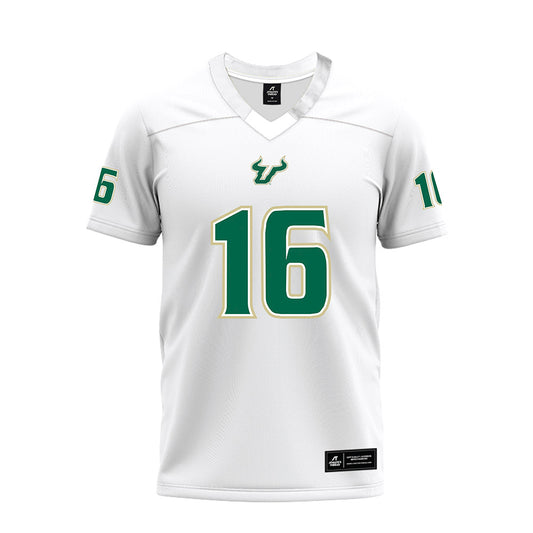 USF - NCAA Football : Jayden Bradford - Premium Football Jersey-0