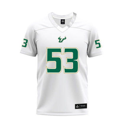 USF - NCAA Football : Gavin Leach - Premium Football Jersey-0