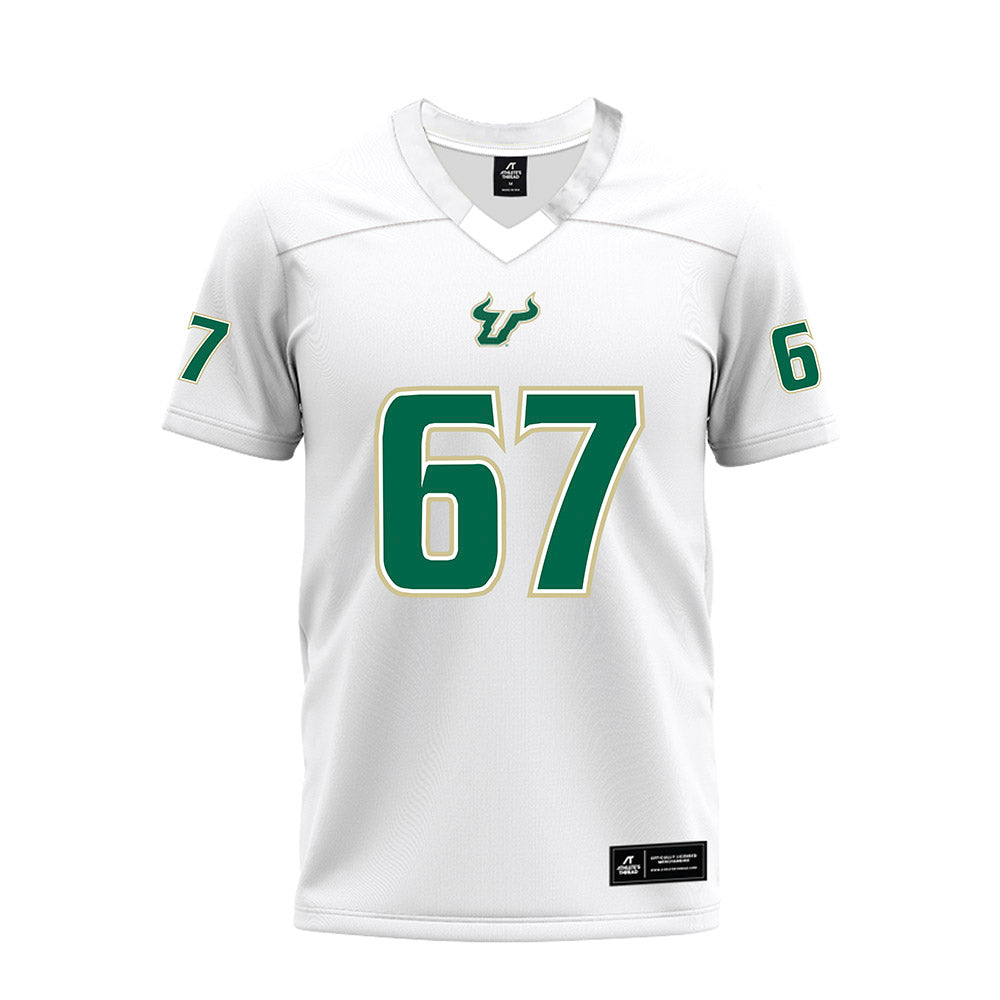 USF - NCAA Football : Thomas Shrader - Premium Football Jersey-0