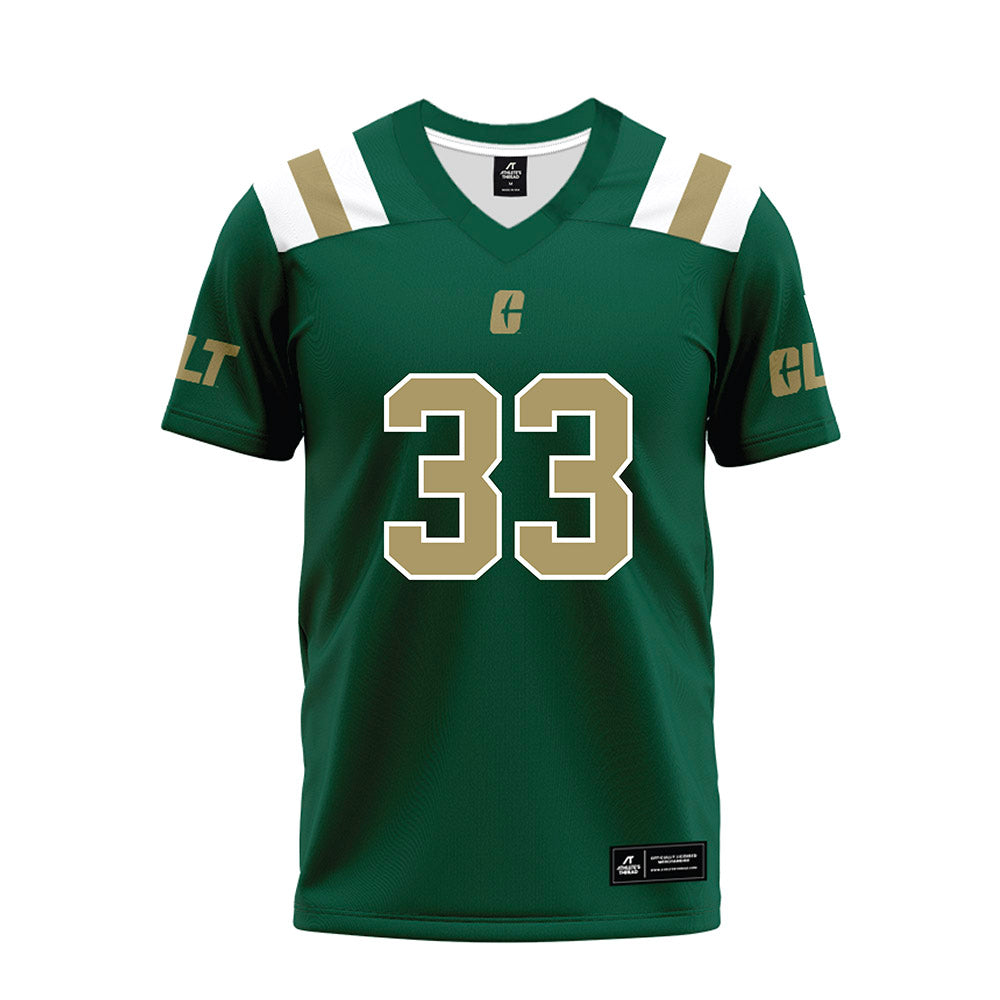 UNC Charlotte - NCAA Football : Colin Bussey - Premium Football Jersey-0